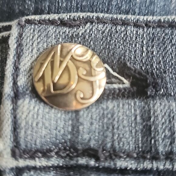 NYDJ (Not Your Daughter's Jeans) High Rise Y2K Bootcut Jeans, Sz 8 - Picture 4 of 8